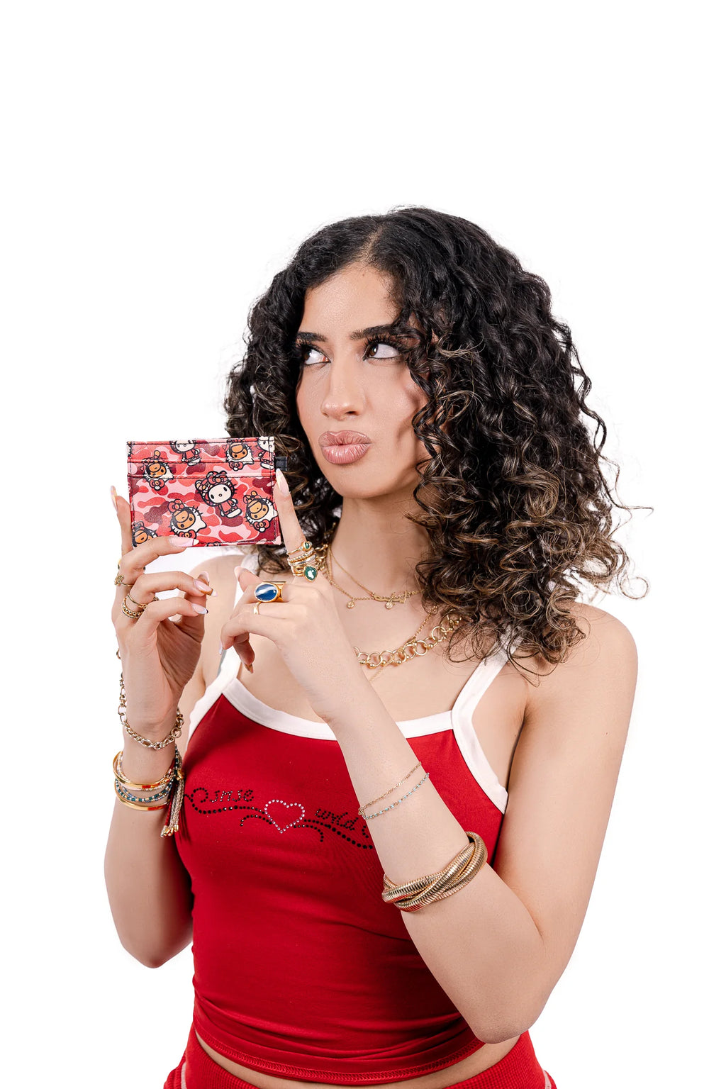 ‘Red Flame’ Card Wallet