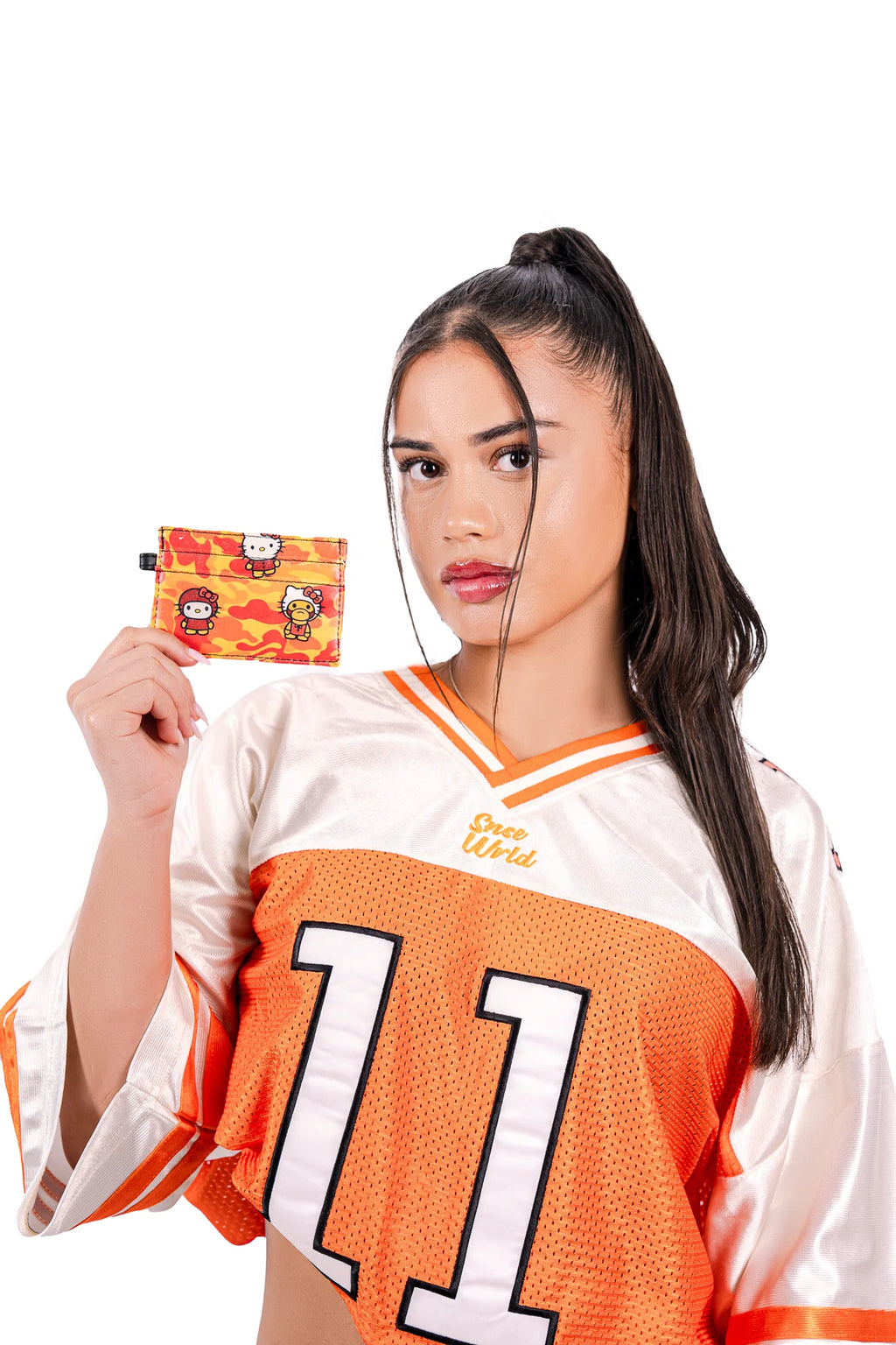 ‘Sunset Orange’ Card Wallet