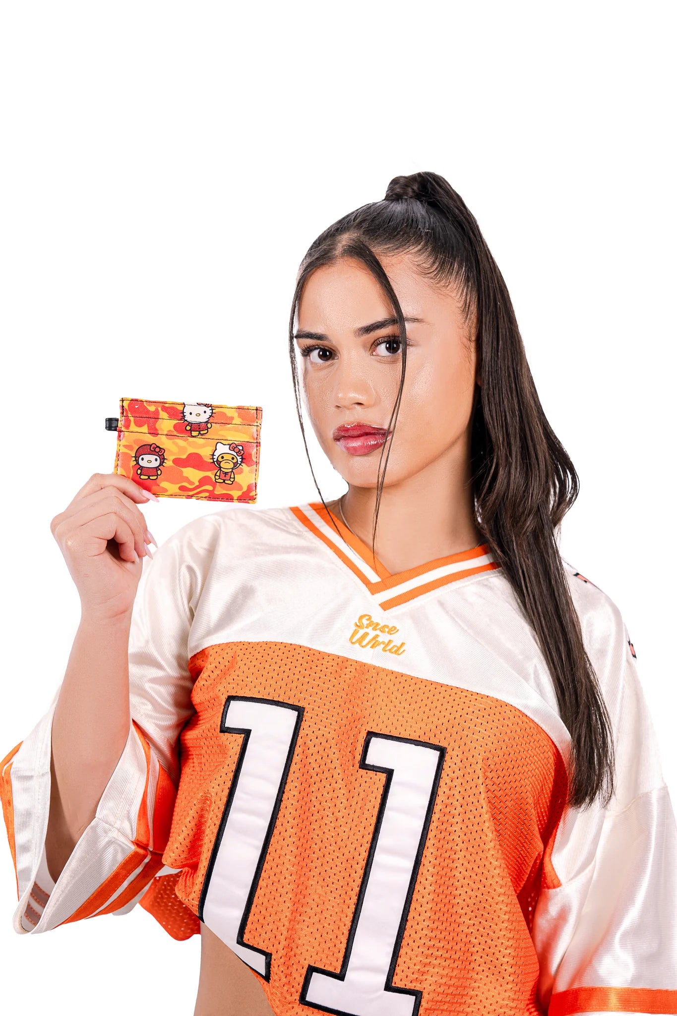 ‘Sunset Orange’ Card Wallet