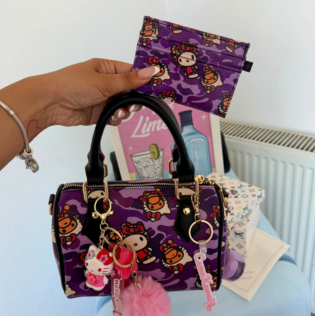 ‘Purple Rain’ Card Wallet