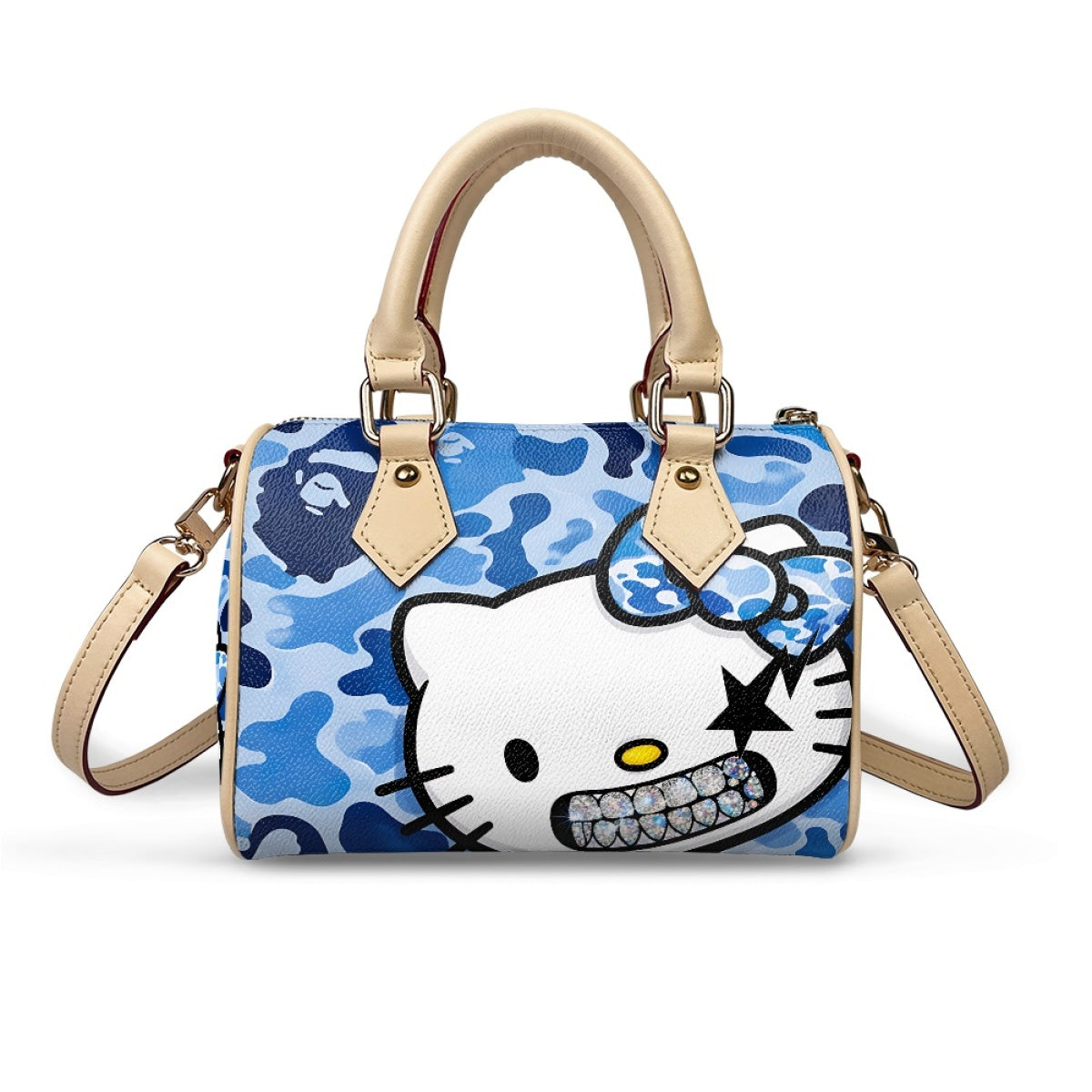 ‘Iced Blue’ Camo Bag
